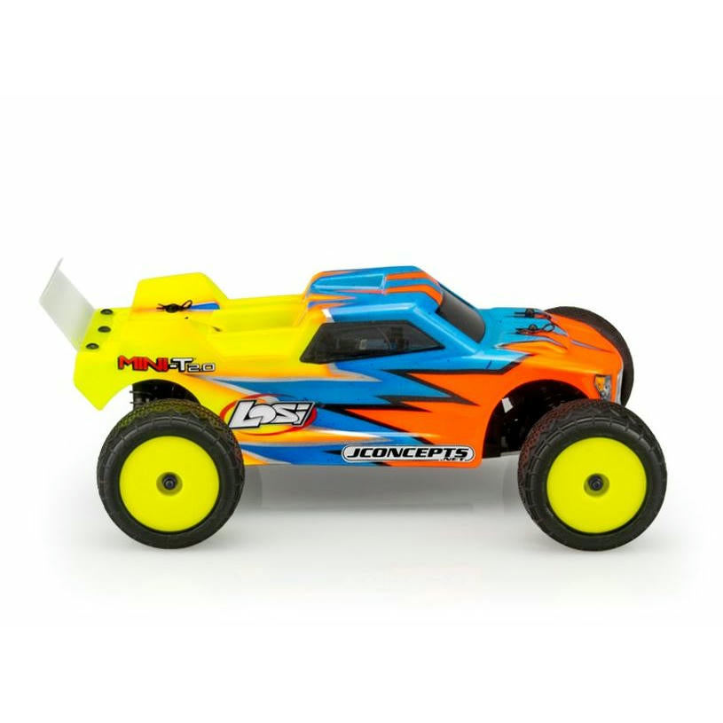 Image of J-Concepts Finnisher Clear (Unpainted) Body for Losi Mini-T 2.0 JCO0420