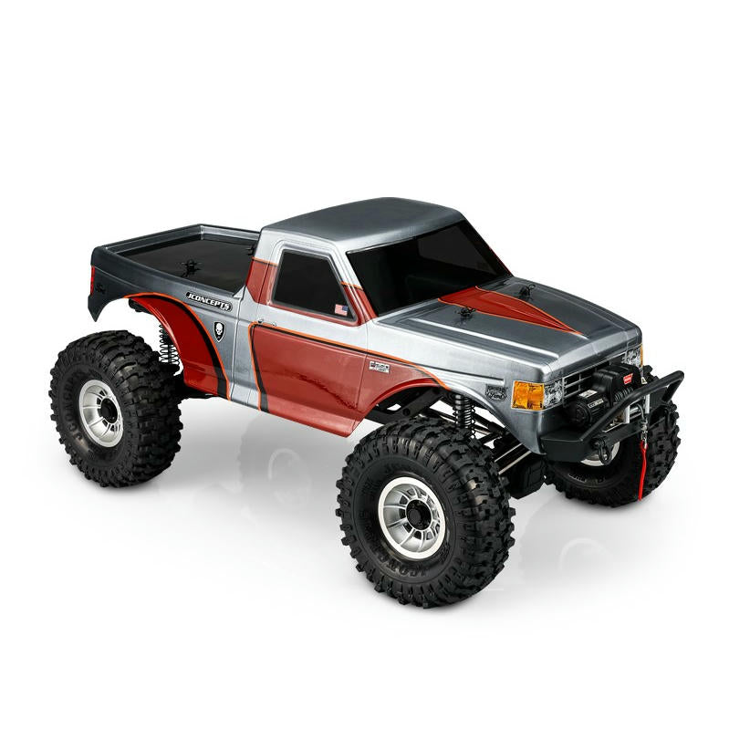 Image of 1989 Tucked Ford F-250 12.3WB Rock Crawler Truck Body UNPAINTED 0439 J-Concepts