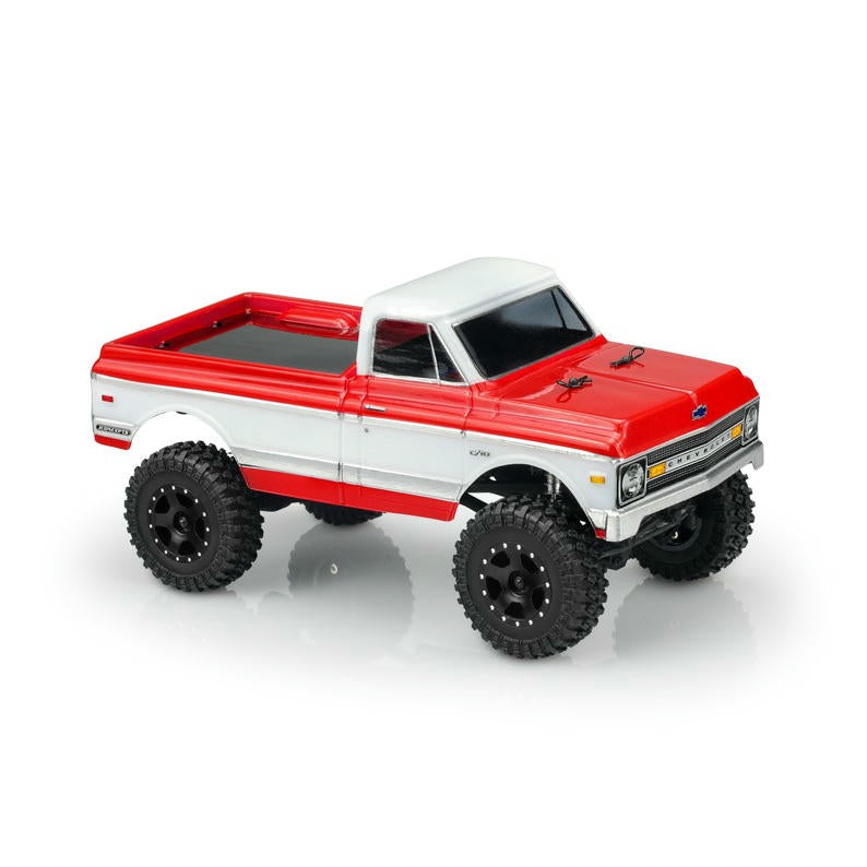 Image of Chevrolet 1970 Chevy K10 Truck Clear (Unpainted) Body for Axial SCX24 JCO0445