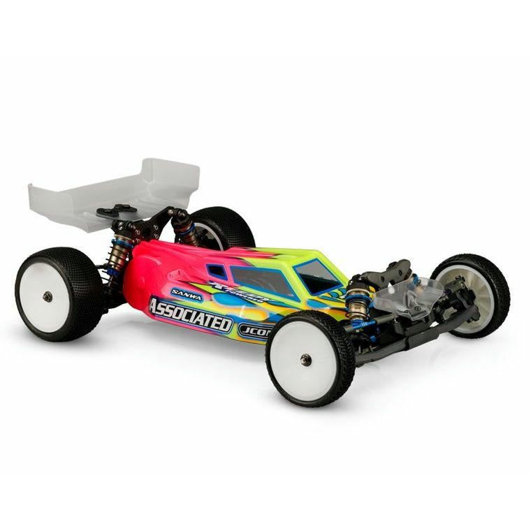 Image of J-concepts S2 Lightweight body for Associated RC10 B6.4/B6.4D w/Turf/Carpet Wing