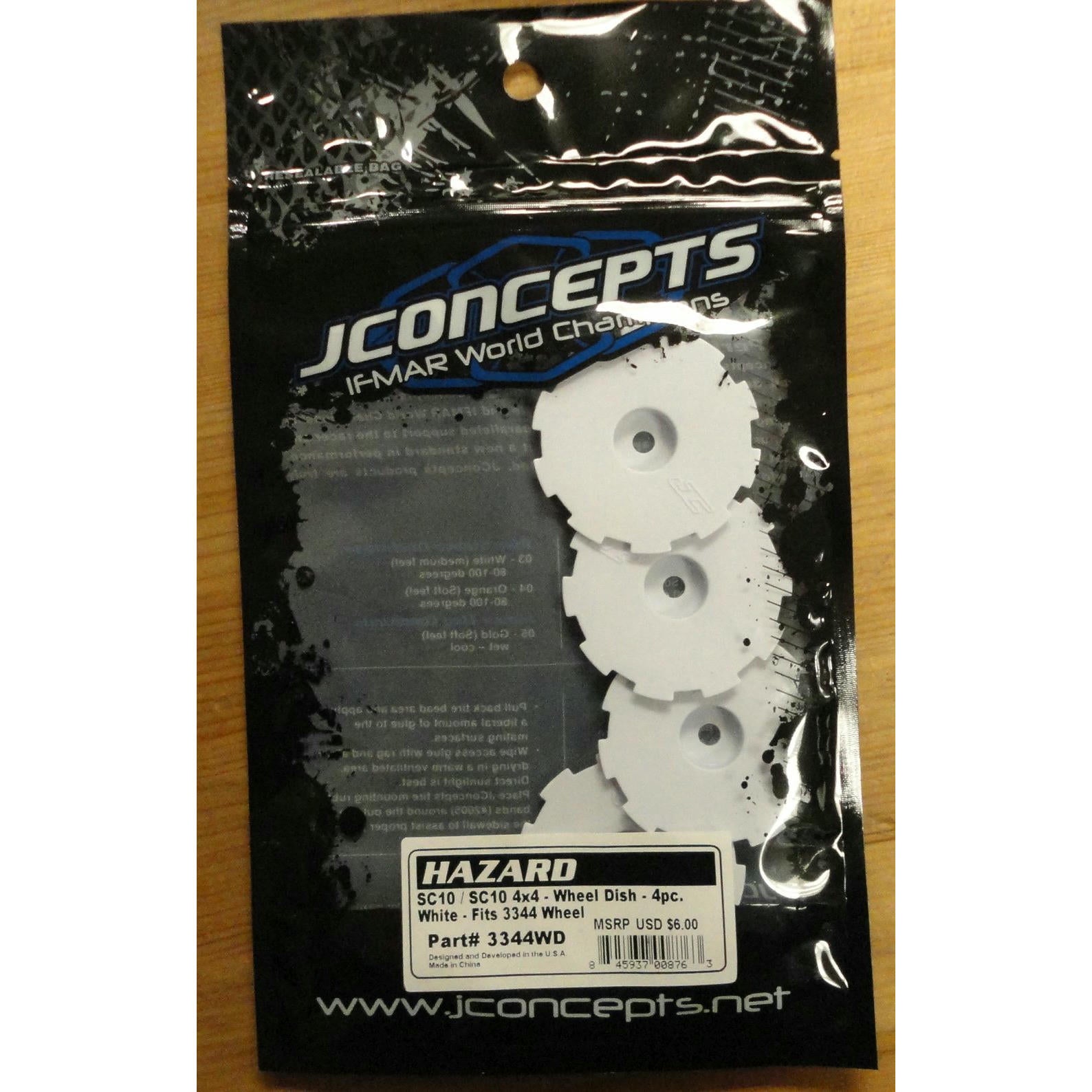 Image of J-Concepts SC10/SC10 4x4 Wheel Dish for 3344 Wheels (4pcs) JCO3344WD