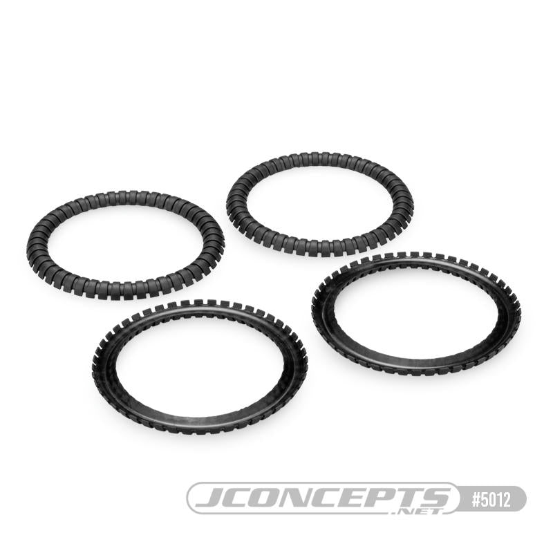 Image of 1/10 Stadium Truck Inner Sidewall Support Adapters (Fits 4049 Smoothie 2 Tires)