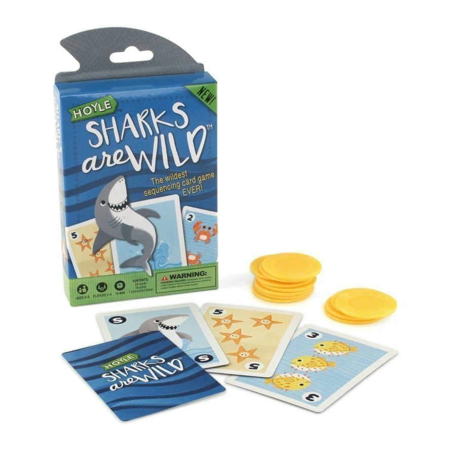 Image of Hoyle Sharks are Wild Children's Game JKR1036717