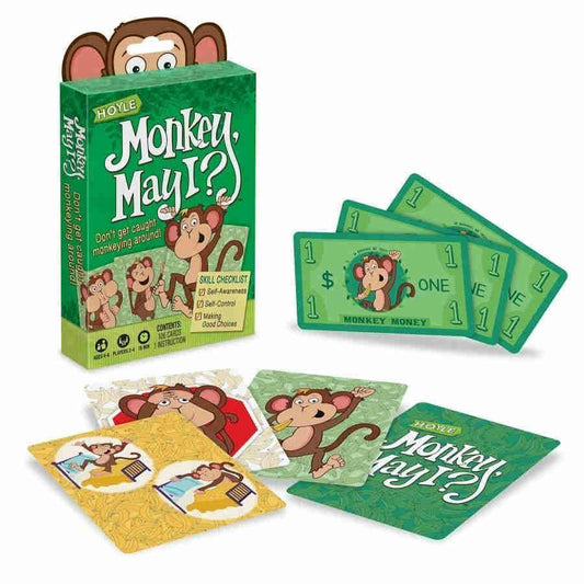 Image of Hoyle Monkey May I? Children's Game JKR1038938