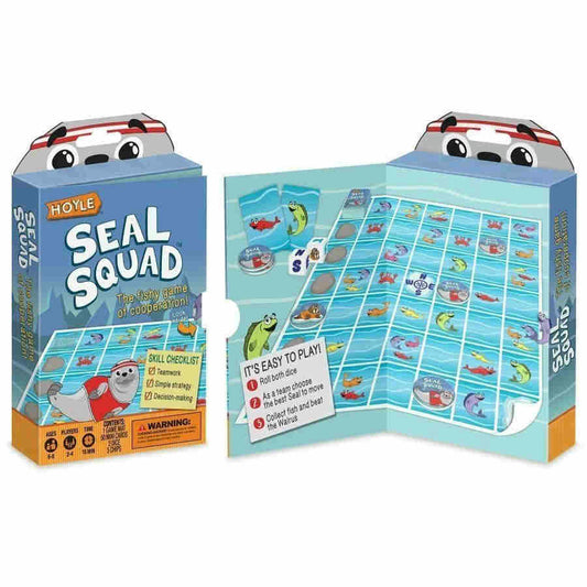 Image of Hoyle Seal Squad Child's Co-Op fishy Game JKR1042677