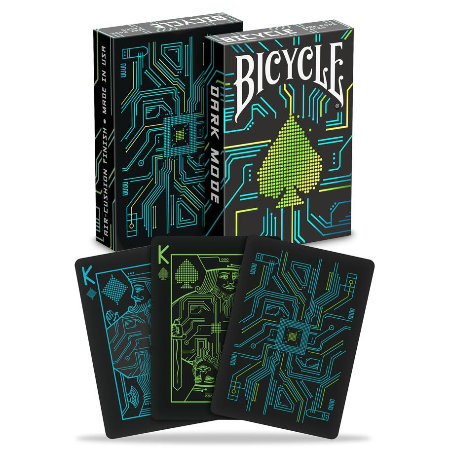 Image of Bicycle Dark Mode Playing Cards Set JKR1046220