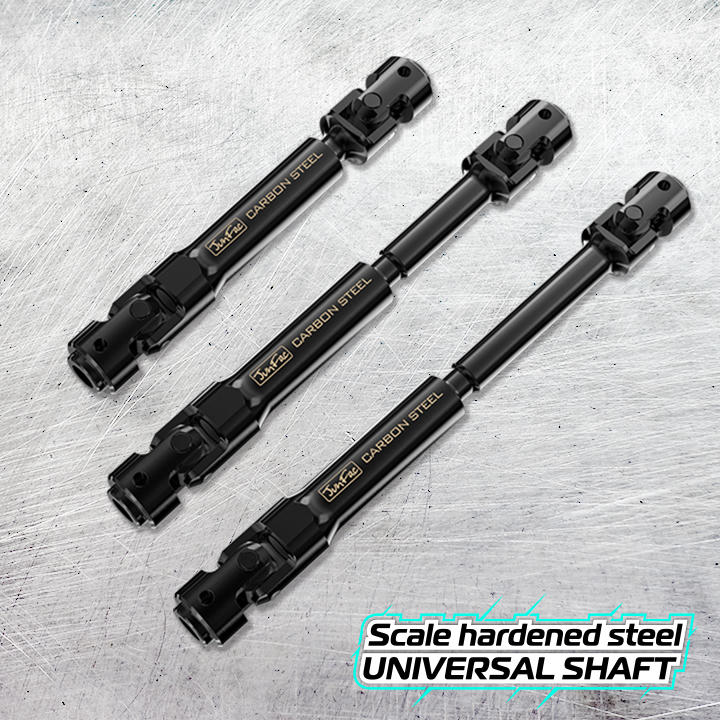 Image of JunFac Scale hardened steel universal shaft for Axial SCX1