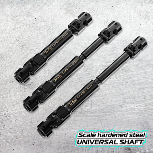 Image of JunFac Scale hardened steel universal shaft for Axial SCX1