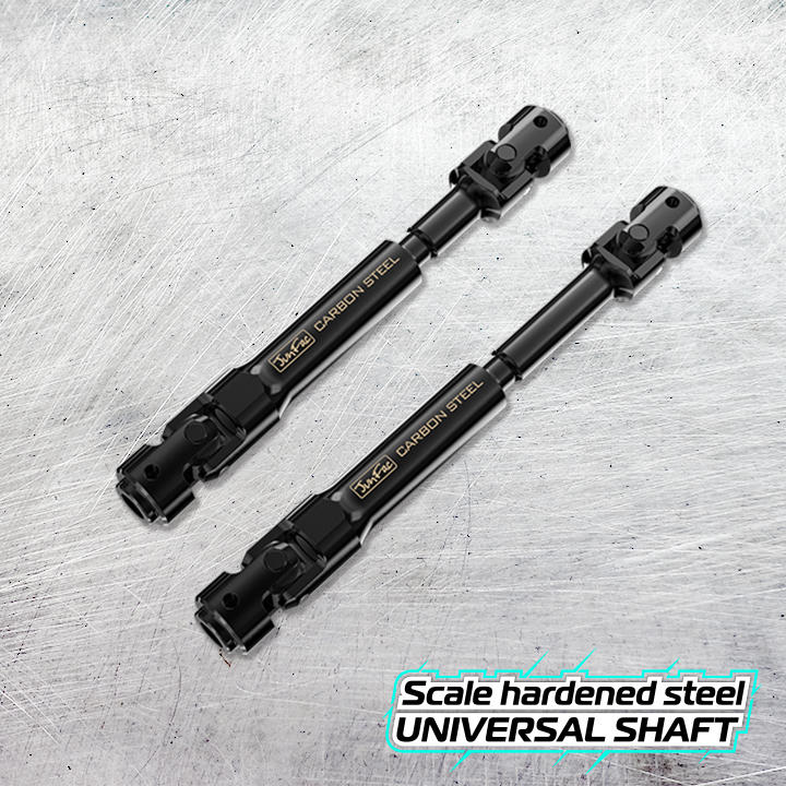 Image of JunFac Scale hardened steel universal shaft for Traxxas TR
