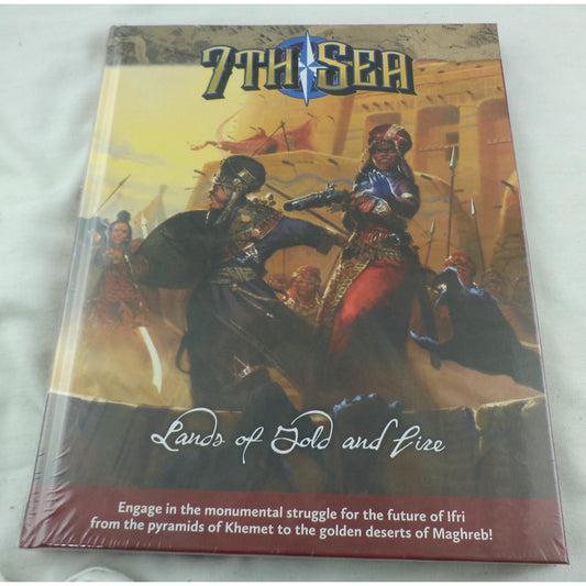 Image of 7th Seas Roleplaying Game: Lands of Gold and Fire Sourcebook (Hardcover) JWP7008
