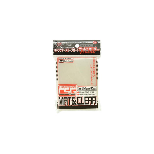 Image of KMC Mat & Clear Character Guard Deck Protector Outer Sleeves 60pcs (69x94mm)