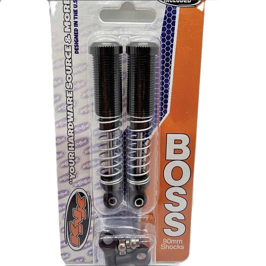 Image of (2) 90mm Boss Shock Gun Metal