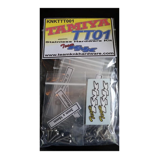 Image of Stainless Hardware Kit for Tamiya TT-01