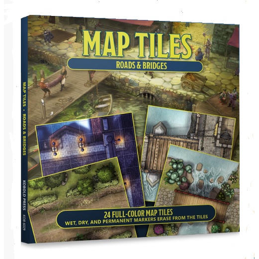 Image of Map Tiles: Roads & Bridges