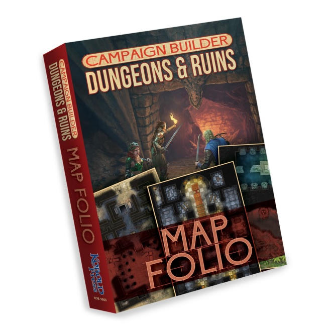 Image of Campaign Builder: Dungeons and Ruins Map Folio