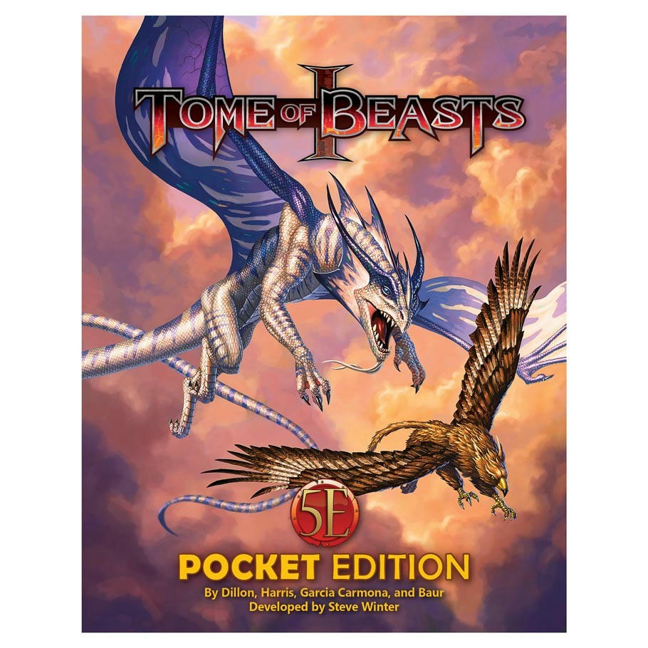 Image of Dungeons & Dragons D&D 5th Ed Tome of Beasts I 2023 Pocket Edition (Softcover)