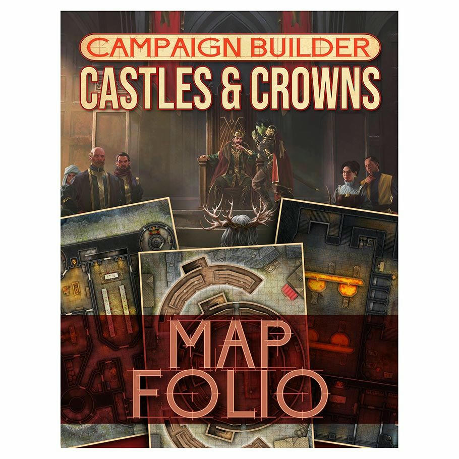 Image of Campaign Builder: Castles & Drowns Map Folio for Roleplaying Games KOB9863