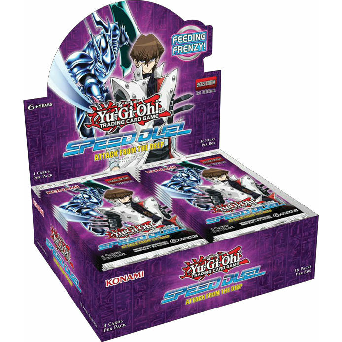 Image of Yu-Gi-Oh! Speed Duel Attack From the Deep Booster box (36 packs) by Konami 84398