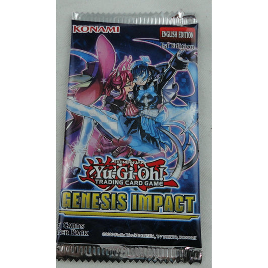 Image of Yu-Gi-Oh! Genesis Impact 7-Card Booster Pack KON85153 English