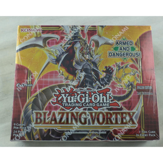 Image of Yu-Gi-Oh! Blazing Vortex Booster Pack Display Box (24) KON85198 English