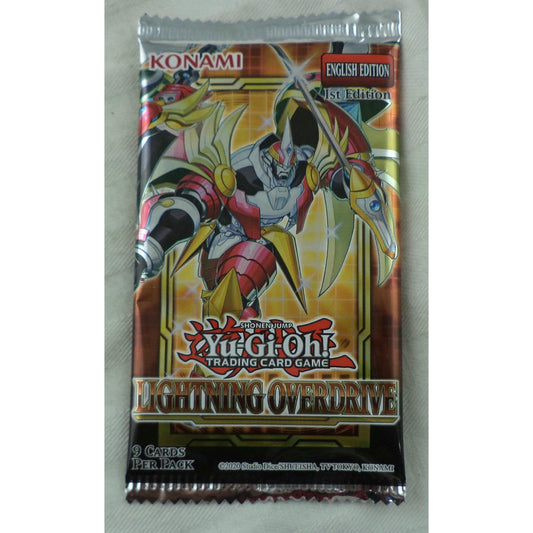 Image of Yu-Gi-Oh! Lightning Overdrive Booster Pack (9 Cards) KON85275 English