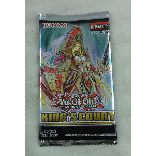 Image of Yu-Gi-Oh! King's Court 7-Card Booster Pack KON85328 English