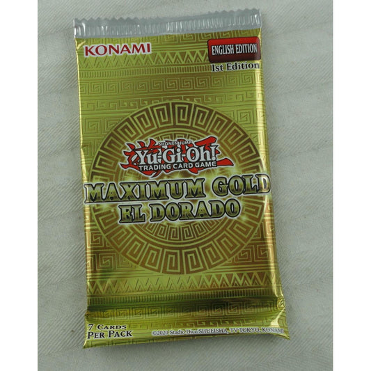 Image of Yu-Gi-Oh! CCG Maximum Gold El Dorado 7-Card Pack (Single) KON85536