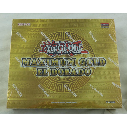 Image of Yu-Gi-Oh! CCG Maximum Gold El Dorado 1st Edition Box Set KON85537