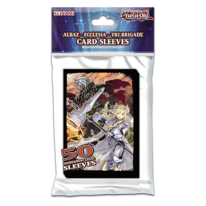 Image of Yu-Gi-Oh! TCG: Albaz; Ecclesia; and Tri-Brigade Sleeves Pack (50)