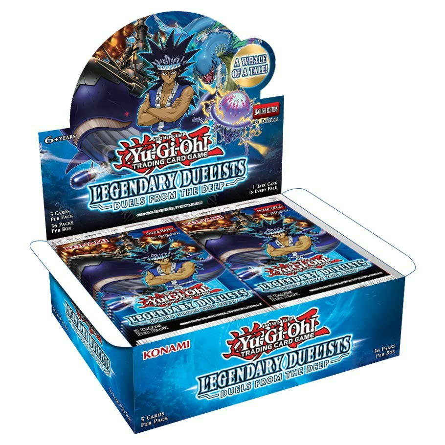 Image of Yu-Gi-Oh! Duels From the Deep Booster Display Box (36) 1st Ed KON85703