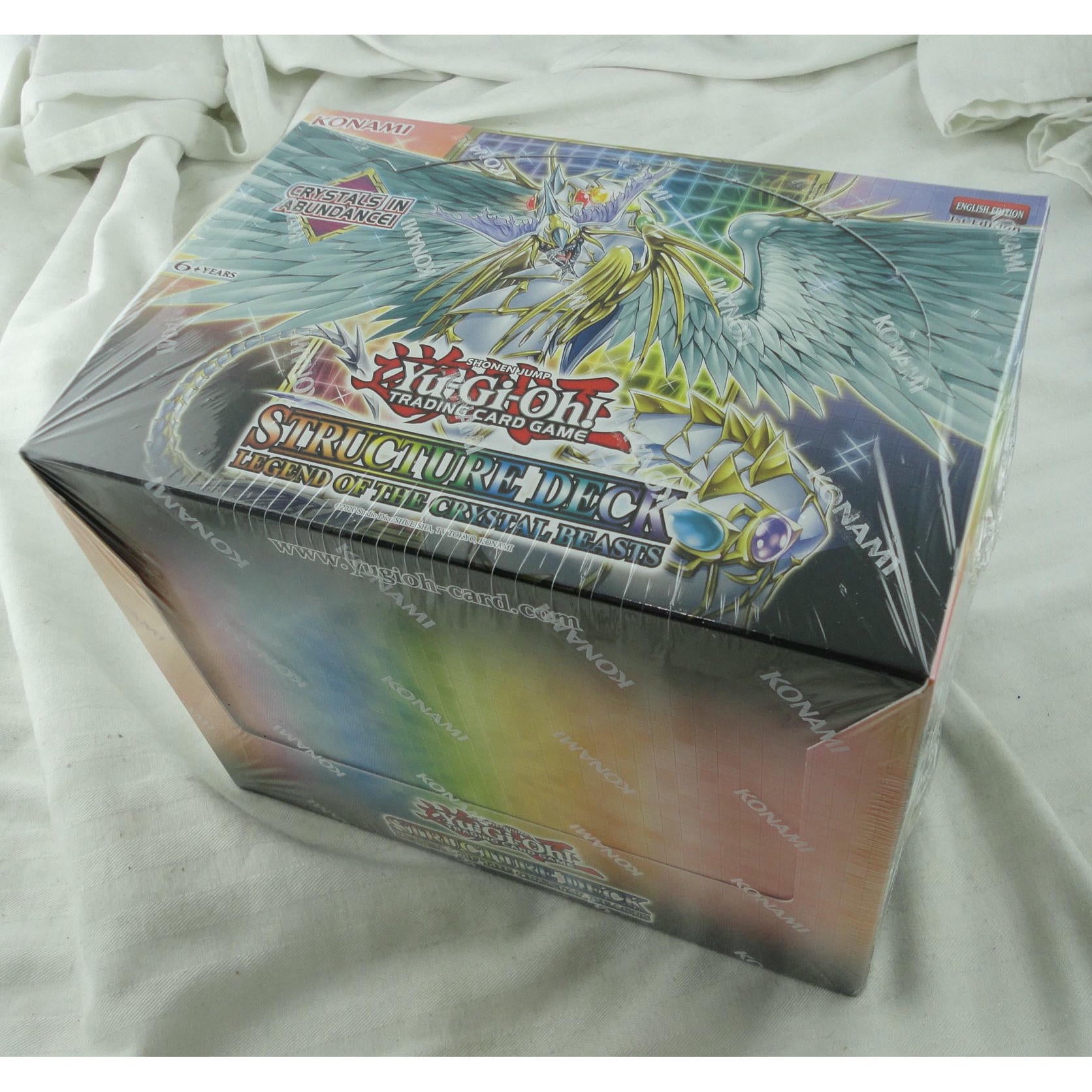 Image of Yu-Gi-Oh! CCG Legend of the Crystal Beasts Structure Deck Display (8 Decks) 