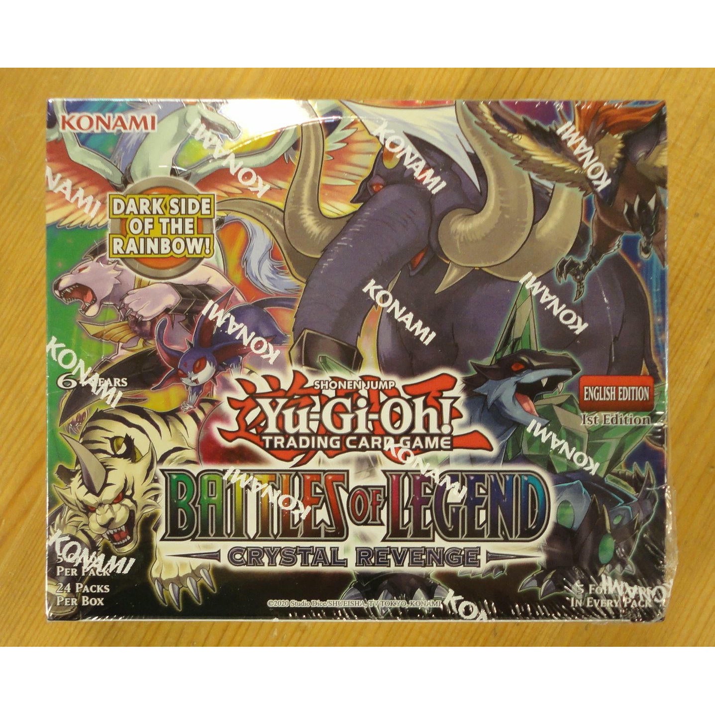 Image of Yu-Gi-Oh! Battles of Legend: Crystal Revenge Booster Pack Display (24) KON85831