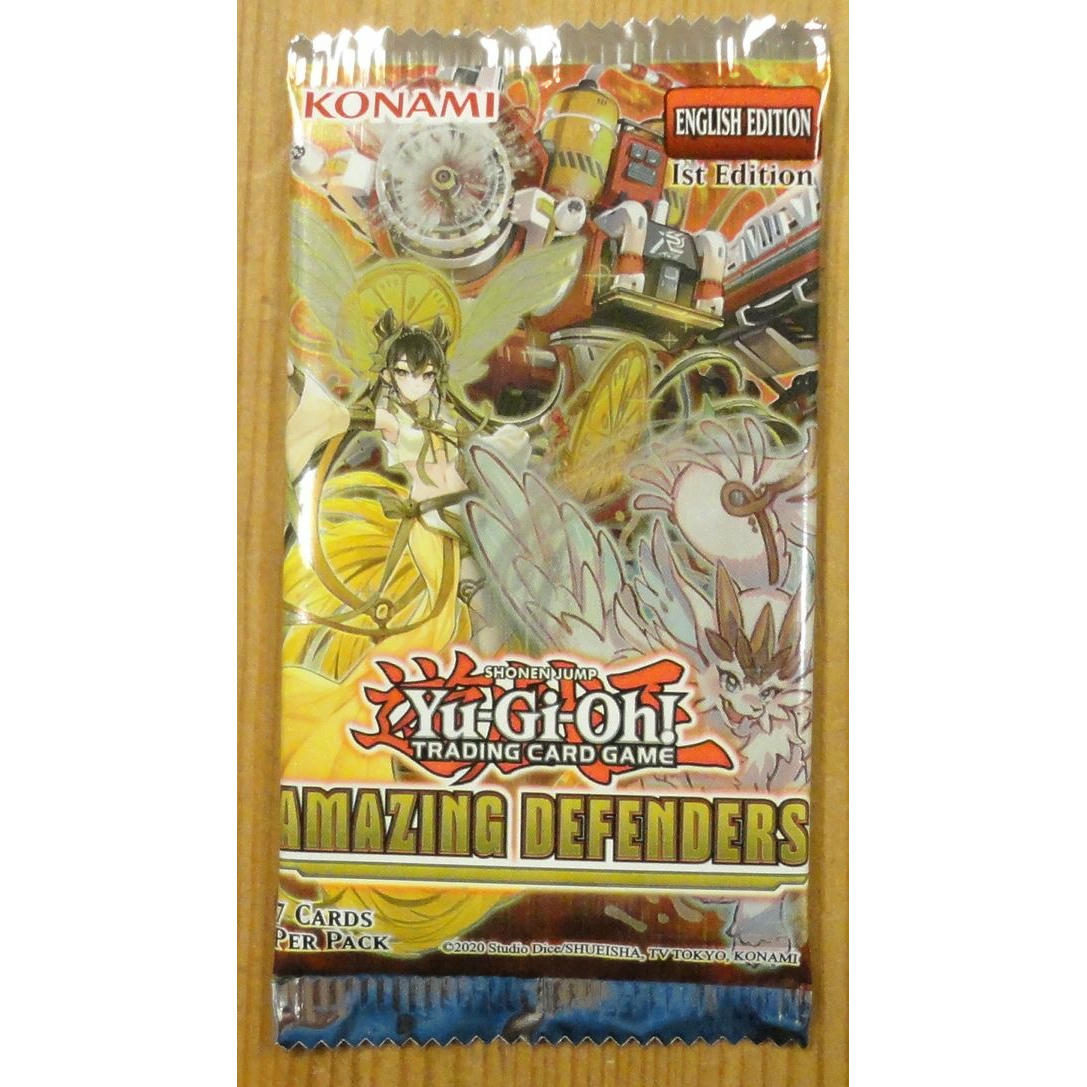 Image of Yu-Gi-Oh! Amazing Defenders 9-Card Booster Pack KON85918