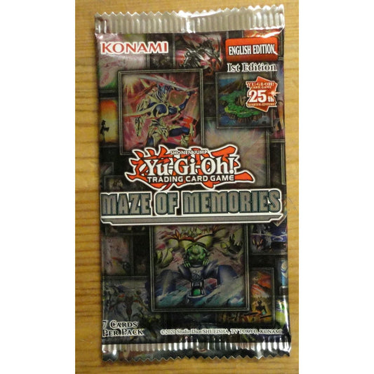 Image of Yu-Gi-Oh! Maze of Memories 7-Card Booster Pack KON86001 English