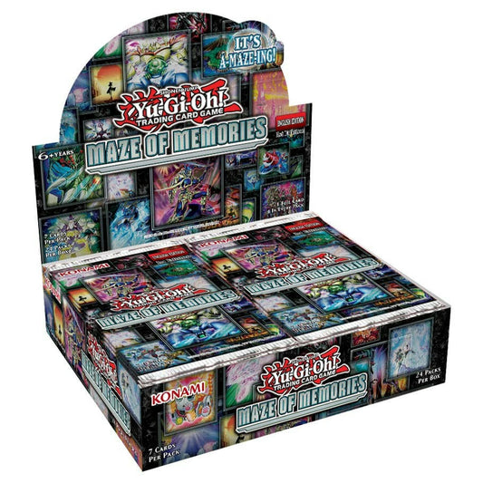 Image of Yu-Gi-Oh! Maze of Memories Booster Pack Display (24) KON86002 English