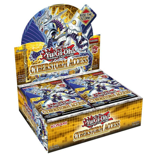 Image of Yu-Gi-Oh! Cyberstorm Access Booster Display Box (24 Packs) 1st Edition