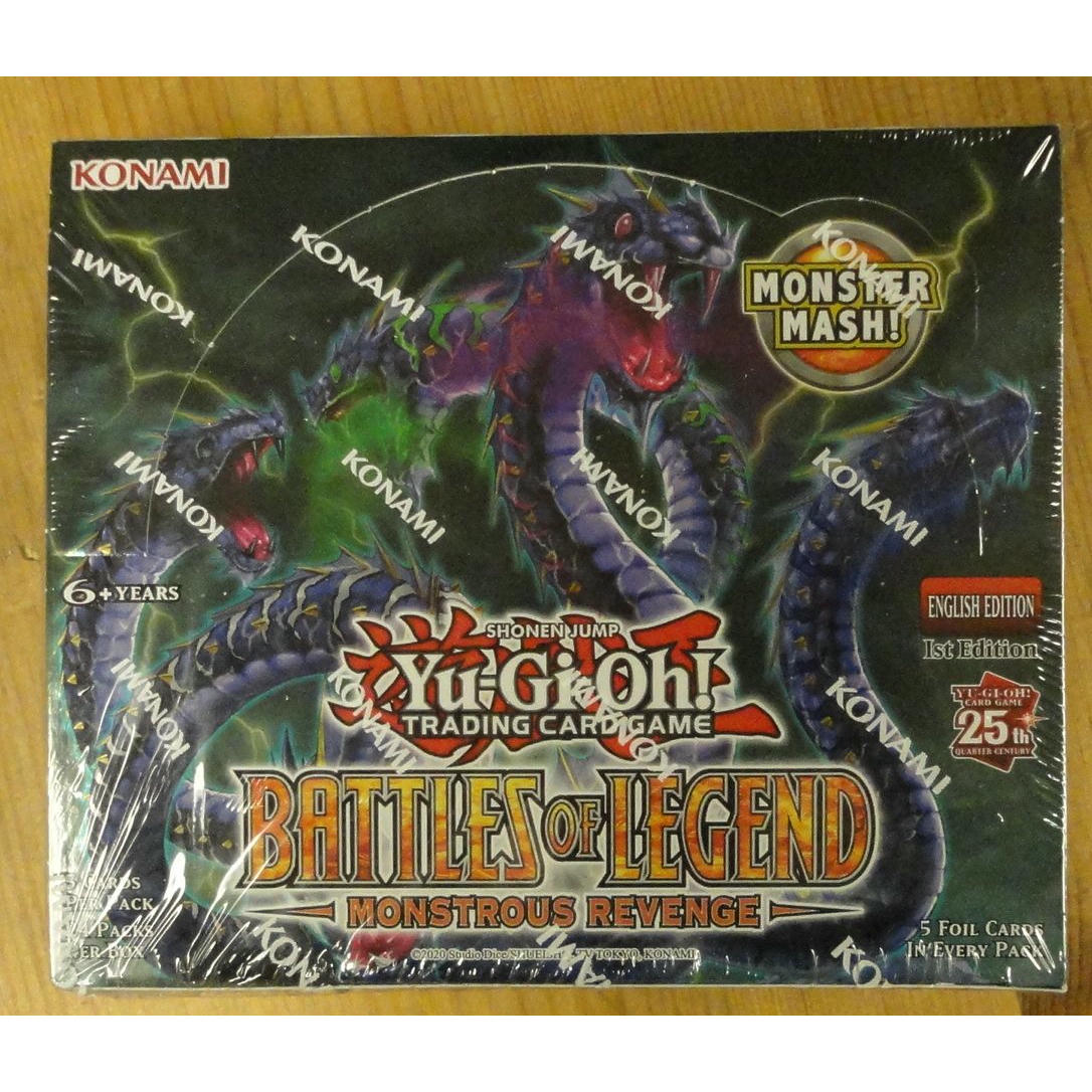 Image of Yu-Gi-Oh! Battles of Legend: Monstrous Revenge Booster Display Box 1st Ed