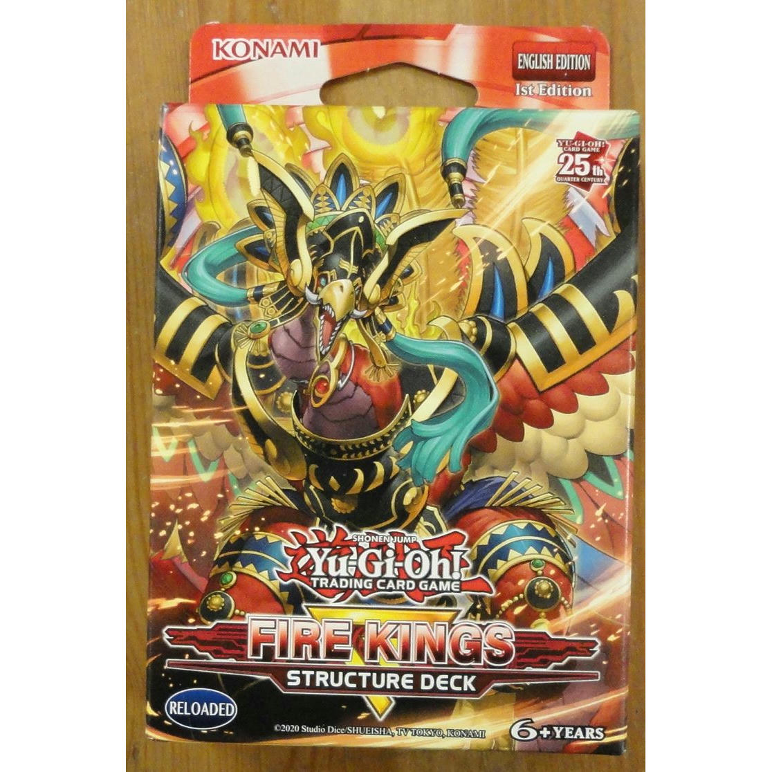 Image of Yu-Gi-Oh! CCG 1st Edition Revamped Fire Kings Structure Deck KON86423