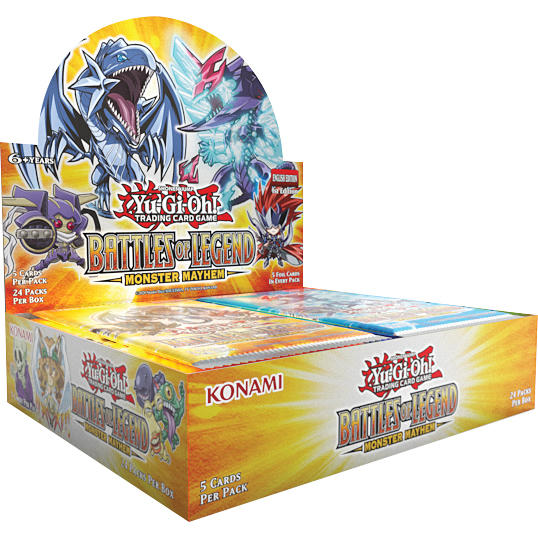 Image of Yu-Gi-Oh! TCG: Battles of Legend: Monster Mayhem Booster Display (24)