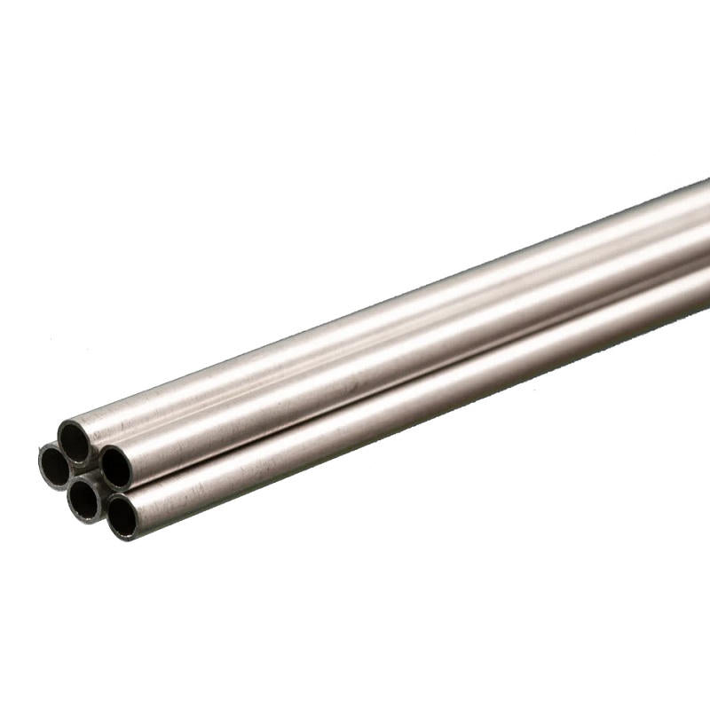 Image of Round Aluminum Tube: 5/32 OD x 0.014 Wall x 36 Long