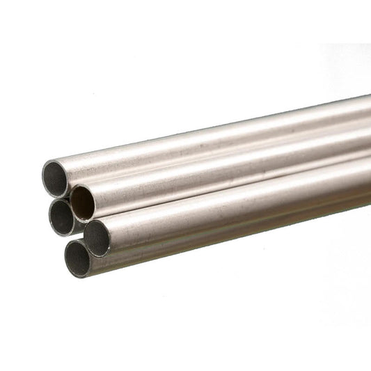 Image of Round Aluminum Tube: 1/4 OD x 0.014 Wall x 36 Long