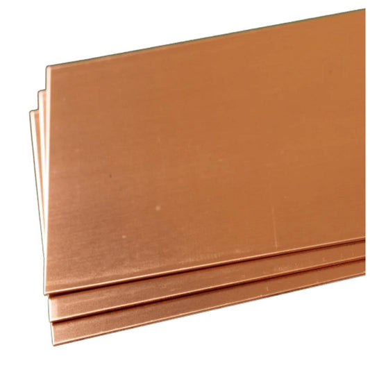 Image of Copper Sheet: 0.025 Thick x 4 Wide x 10 Long