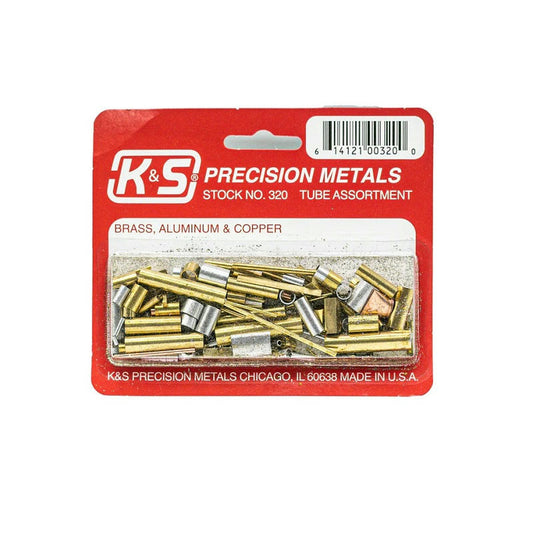 Image of Random Brass, Alumiun & Copper Tube Assortment by K&S Precision Metals KSM320