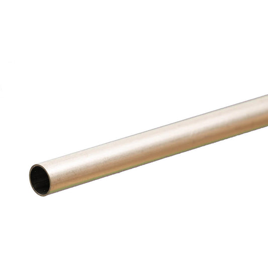 Image of Round Aluminum Tube: 1/4 OD x 0.014 Wall x 12 Long