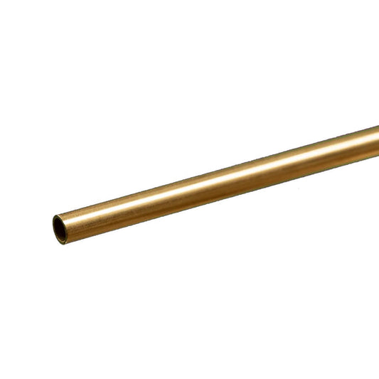 Image of Round Brass Tube: 5/32 OD x 0.014 Wall x 12 Long