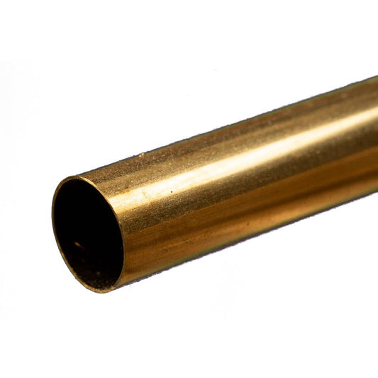 Image of Round Brass Tube: 9/32 OD x 0.014 Wall x 12 Long