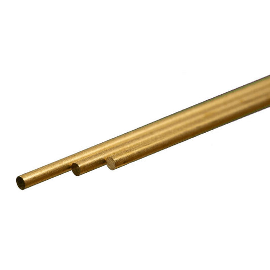 Image of Round Brass Rod: 0.072 OD x 12 Long
