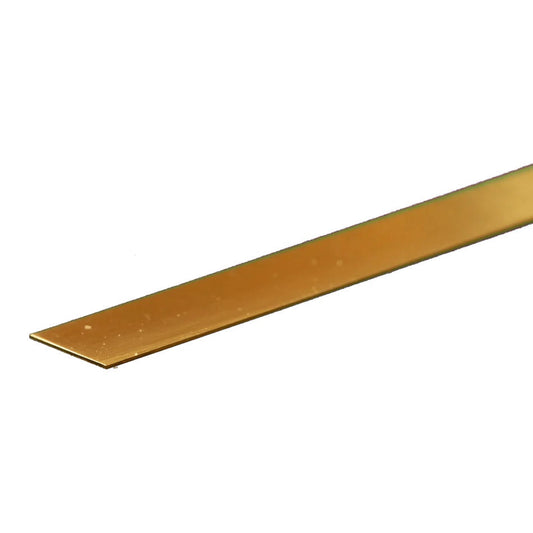 Image of Brass Strip: 0.016 Thick x 1/2 Wide x 12 Long