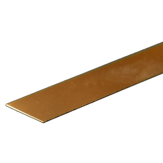 Image of Brass Strip: 0.016 Thick x 3/4 Wide x 12 Long