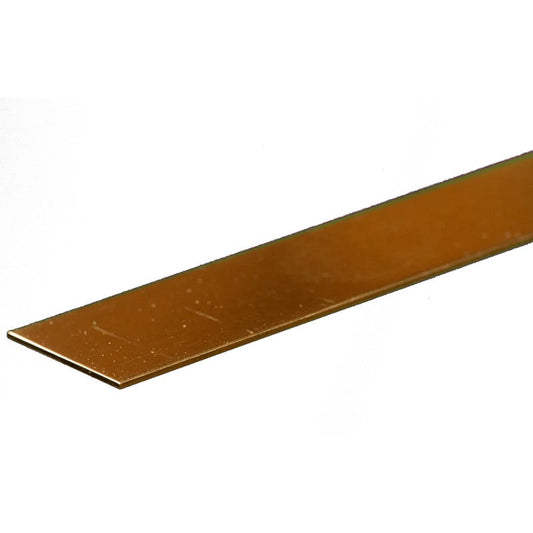 Image of Brass Strip: 0.025 Thick x 3/4 Wide x 12 Long